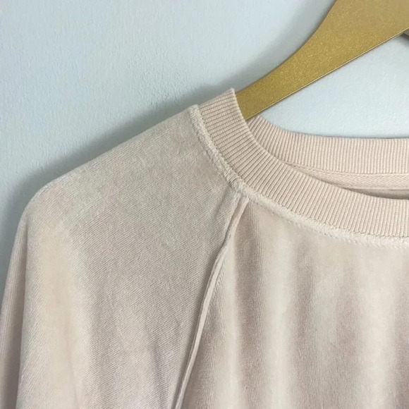 Aerie Blush Velour Sweatshirt - Picture 7 of 13